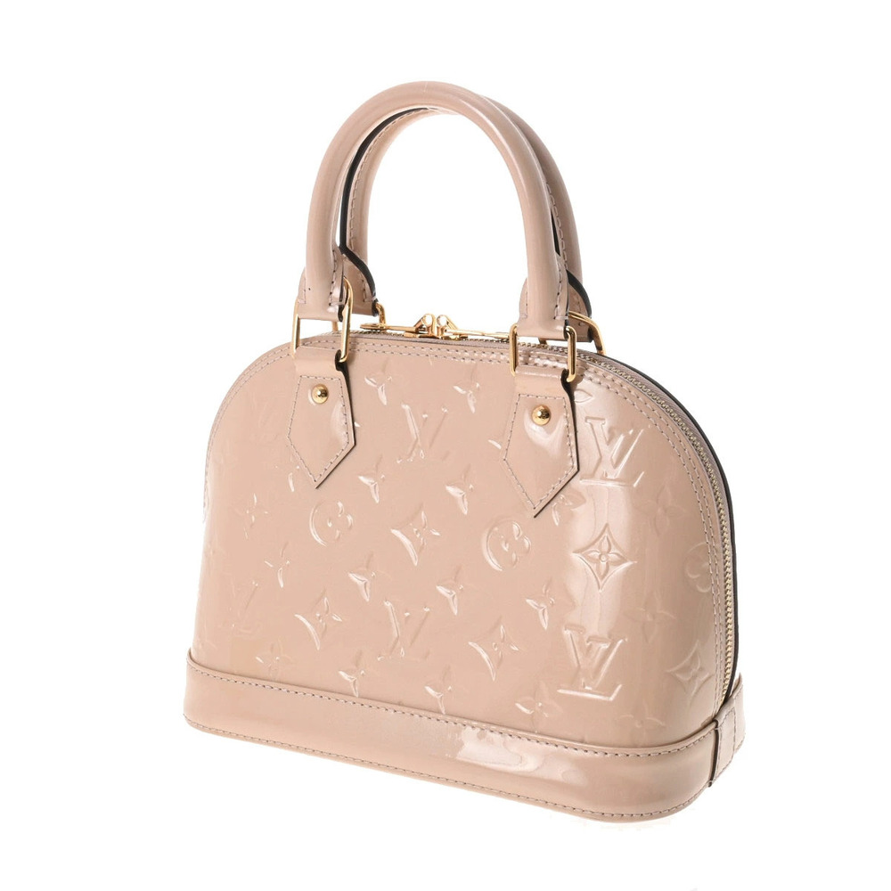 Louis Vuitton Handbag Dune Vernis Monogram Alma